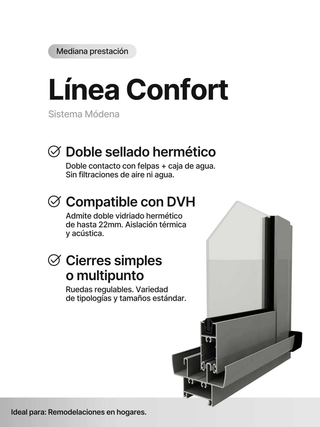 Línea Confort